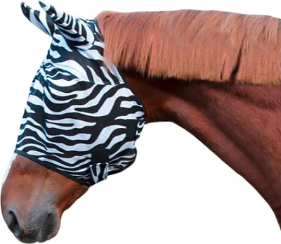 Produktbild von Excellent Fliegenschutzmaske Zebra Warmblutt