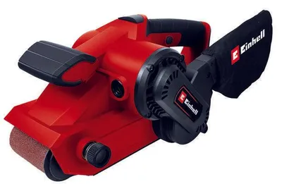 Image de Ponceuse à bande 800 W avec aspiration intégrée et poignée ergonomique TC-BS8038 EINHELL