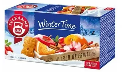 Obrázok produktu pre Ovocný čaj, 20x2,5 g, TEEKANNE "Winter time", škorica