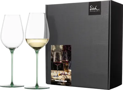 Produktbild von Eisch Vorteilset 2 Stück 2 Allroundgläser 543/7 green erfrischend & leicht INSPIRE SENSISPLUS 15437070 und Geschenk + Spende