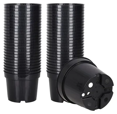 Zdjęcie produktu dla Doniczki do roślin, średnica 9 cm, zestaw 50 sztuk