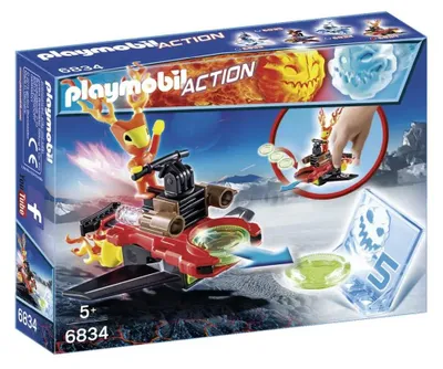 Image de PLAYMOBIL 6834 Sparky avec Disc-Shooter