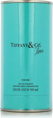 Obrázek produktu pro Tiffany & Co. Love Eau de Toilette for Him, Pánské, 90 ml, Kardamom, Zázvor, Mandarinka, Pelargónie, Jalovec, Levandule, Santalové dřevo, Vetiver, Alcohol Denat., Parfum/fragrance, Aqua/water/eau, Limonene, Ethylhexyl Methoxycinnamate, Linalool,...