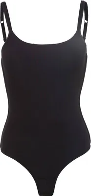 Produktbild von SKINY Damen String-Body - Spaghetti-Träger, Rundhals, Baumwolle Stretch, Basic Schwarz M