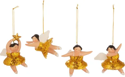 Produktbild von Gilde Hänger Engel goldfarben "Betty" 55755
