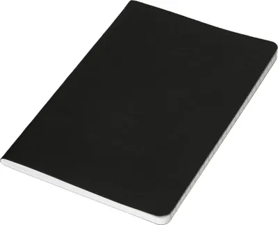 Image de Carnet de notes A6 ligné 'Paper' en papier kraft recyclé 70 g/qm par papier - carnet de notes, livre de recettes, journal & agenda - noir