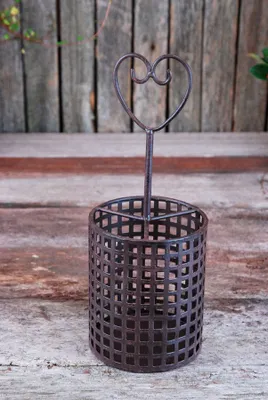 Produktbild von Besteckträger 26cm - antikbraun
