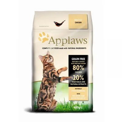 Productafbeelding van Applaws droogvoer voor katten met kip, 400g