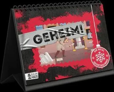 Produktbild von Geheim! - Der Rätsel-Adventskalender