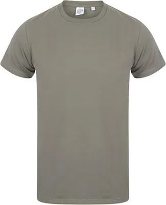 Produktbild von SF Men SF121 | Herren Feel Good Stretch T / Moderner, langer Schnitt - Farbe: Khaki - Größe: S