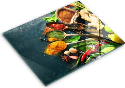 Produktbild von Abdeckung Glas - Küchenabdeckung - 40x52 cm - Abdeckplatte - Küchengewürzlöffel