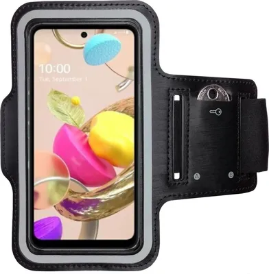 Produktbild von Sportarmband für LG K42 Handy Tasche Fitness Armband Sport Armtasche Laufhülle