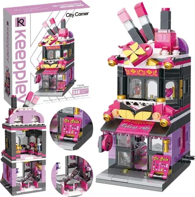 Produktbild von Bausteine Drogeria Trendy Cosmetics Store 348-teilig als Geschenk