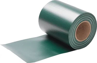 Produktbild von Clanmacy Sichtschutzstreifen PVC Windschutzstreifen Doppelstabmatten 50m Grün
