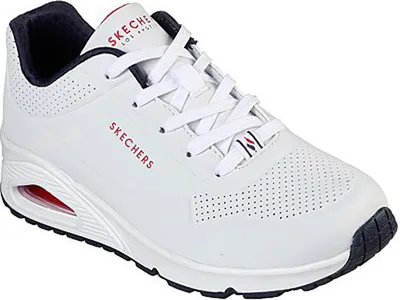 Produktbild von Skechers Uno Stand On Air 73690-WNVR Weiß/Navy/ROT - EU 40