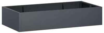 Productafbeelding van vidaXL Steunmuur, 6 stuks, 200 x 100 x 30 cm, staal, antraciet