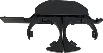 Image de Porte-gobelets avant pour BMW Série 5 E39 Limousine Touring LHD 1995-2004 Noir.