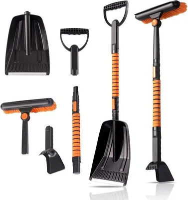 Immagine prodotto di Eiskratzer - Carrello a 5 posizioni regolabili, girevole, pieghevole, versatile, ideale per auto, campeggio e giardino