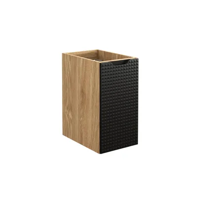 Obrázek produktu pro Koupelnová skříňka pod desku 30 cm černý dub 1 dvířka moderní MDF
