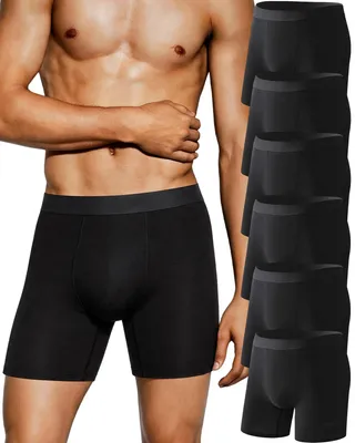 Productafbeelding van Boxershorts heren katoen - Retroshorts zonder naad - Hardloopondergoed - Maat 6