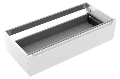 Image de Meuble sous-lavabo MONTERREY 1200 1 tiroir blanc brillant