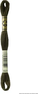 Zdjęcie produktu dla Nici do haftowania DMC Mouline Special 117MC -3021, 6-nitkowe, 8 m