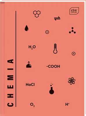 Produktbild von Interdruk Hardcover-Notizbuch A5 80 Blatt 70g/m² Chemie