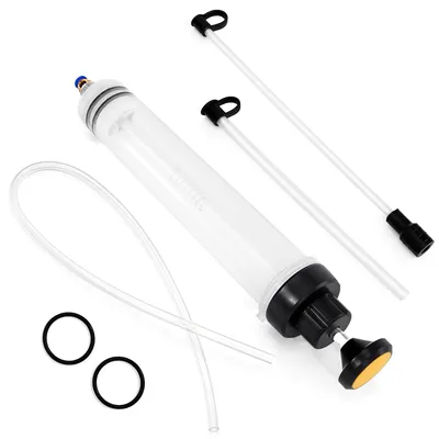 Productafbeelding van Zuigpomp, olie-afzuigspuit, handmatige vloeistofpomp, brandstof, 500 ml, remvloeistofpomp voor remvloeistof