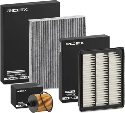 Produktbild von RIDEX Filterset Inspektionspaket Filtersatz für FIAT Freemont (345)