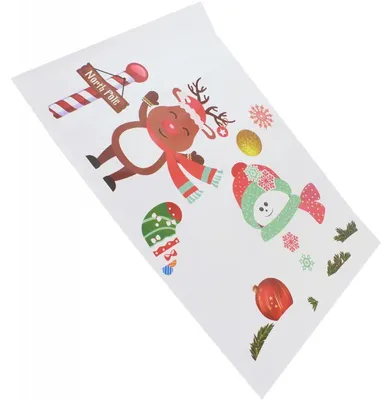 Produktbild von APT DA42 Weihnachtsaufkleber für das Fenster