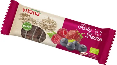 Produktbild von Vitana Rote-Beere-Fruchtschnitten -- 60g
