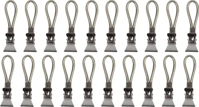 Produktbild von 20x Handtuchclips Handtuchalter Handtuchklammer Aufhängeclips Handtuchaufhänger