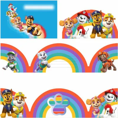 Obrázok produktu pre Paw Patrol - 8 pozvánok - s obálkami