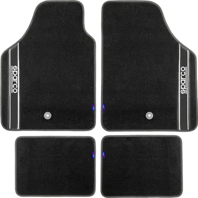 Obrázek produktu pro SPARCO Univerzální koberce do auta Alwetter Black 4 ks