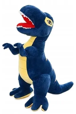Produktbild von Granda T-Rex Plüschtier Blau Groß 40 cm