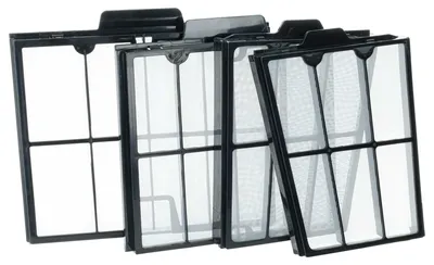 Produktbild von vhbw 4x Grobstaubfilter kompatibel mit Dolphin Prowler 930, 930W, 920 Poolsauger, Poolroboter - Grobfilter, 22 x 19,7 x 7,5 cm