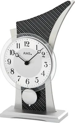Produktbild von AMS Quarzpendel-Tischuhr T1140