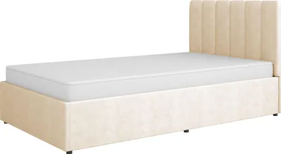 Produktbild von MIRJAN24 Polsterbett mit Bettkasten Mossa MO12 140x200, Metallrahmen mit zwei Gasdruckfedern, Stilvoll Schlafzimmermöbel, Bett (Farbe: Cloud 03)