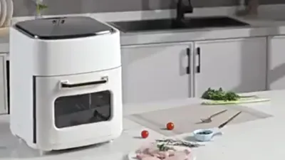 Immagine prodotto di Friggitrice ad aria - Friggitrice a convezione - Friggitrice sana - Forno elettrico - Pentola multifunzione