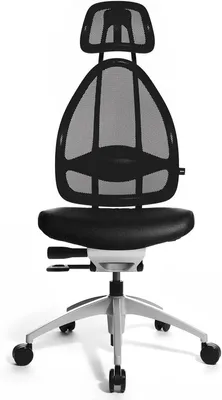 Produktbild von Topstar 532937 Bürostuhl OPEN ART, J1700S10 Stoff schwarz, Gestell silber