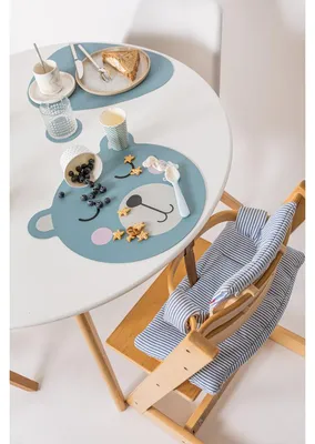 Placemat TOGO KIDS - Beer - dia 38 cm – Blau