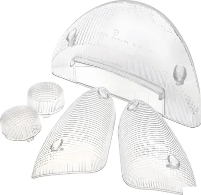 Produktbild von STR8 Blinkergläser Rücklicht weiß mit ABE kompatibel mit Yamaha Aerox 50