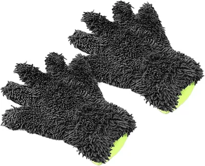 Productafbeelding van Autowashandschoenen met twee zijden, set van 2