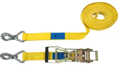 Image de Sangle de serrage Petex en deux parties Force de traction LC Arrimage bas (individuel/direct)=2500 daN (L x l) 10 m x 50 mm 43193119 (43193119)