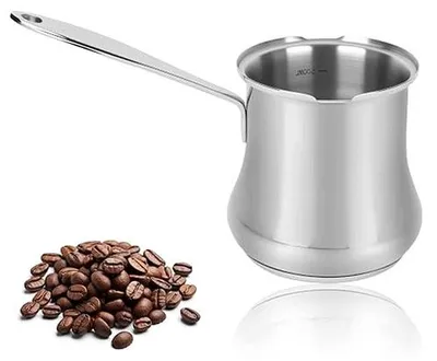 Zdjęcie produktu dla Turecki dzbanek do kawy 500 ml arabski ze stali nierdzewnej indukcyjny