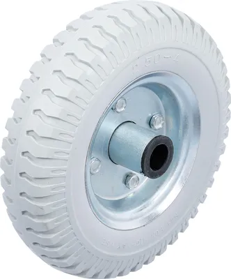 Image de Roue pour diable / Bollerwagen | PU, gris | 220 mm