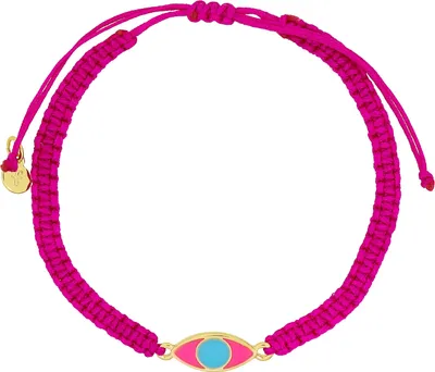 Produktbild von Fashionbox Armband Metall 16cm pink Glasstein 449060036-1