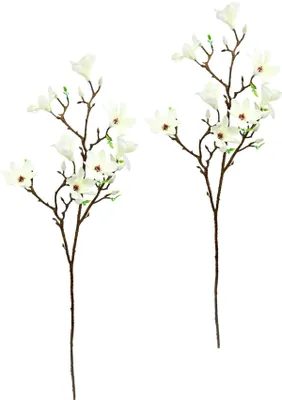 Immagine prodotto di Omgoods - Ramo artificiale di magnolia per decorazioni