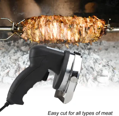 Produktbild von Elektrisches Kebabmesser Fleischschneidewerkzeug Kommerzielles Kebabrad Klinge Scheibenschneider