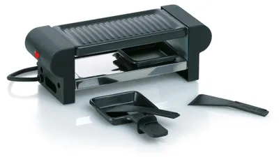 Grilbakplaat 29,5 cm, antihaftbeschichtet, 350 W, schwarz